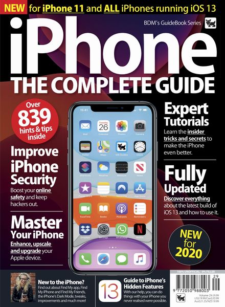 BDM’s GuideBook Series – iPhone The Complete Guide – Volume 29 2019