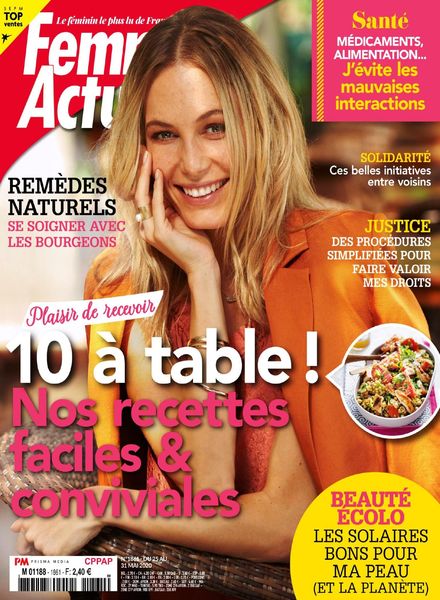Femme Actuelle – 25 Mai 2020