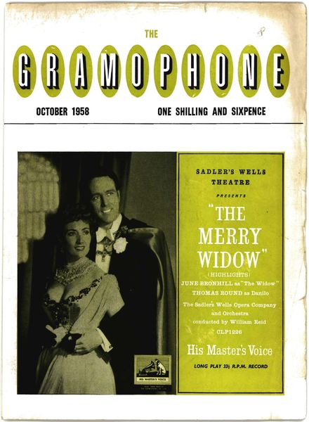 Gramophone – October 1958