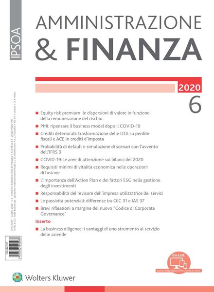 Amministrazione & Finanza – Giugno 2020