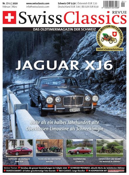 Swiss Classics Revue – Februar-Marz 2020