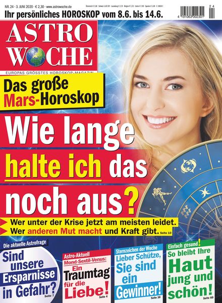Astrowoche – 03 Juni 2020