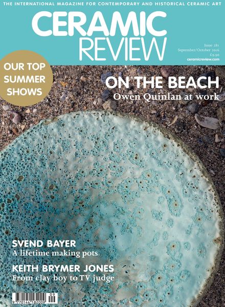 Ceramic Review – September-October 2016