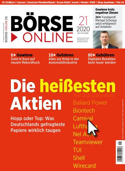BOrse Online – 20 Mai 2020