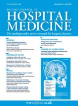 British Journal of Hospital Medicine – April 2019
