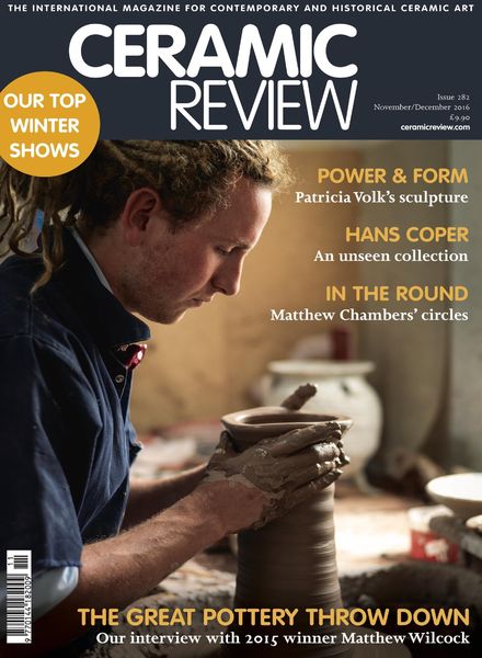 Ceramic Review – November-December 2016