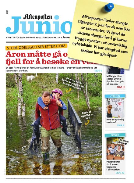 Aftenposten Junior – 16 juni 2020