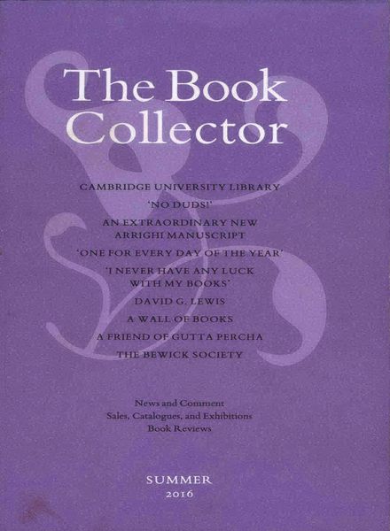 The Book Collector – Summer 2016