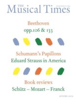 The Musical Times – Autumn 2012