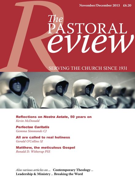 The Pastoral Review – November-December 2013