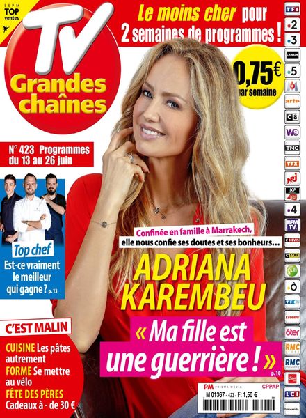 TV Grandes chaines – 13 Juin 2020