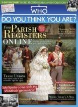 Who Do You Think You Are – July 2019