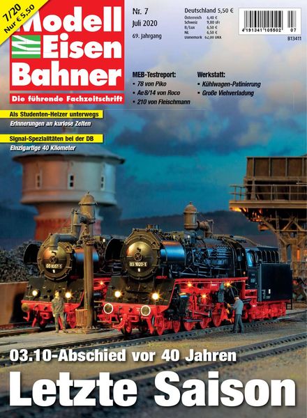 ModellEisenBahner – Juli 2020