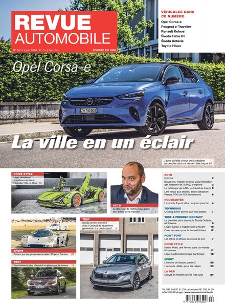 Revue Automobile – 11 juin 2020