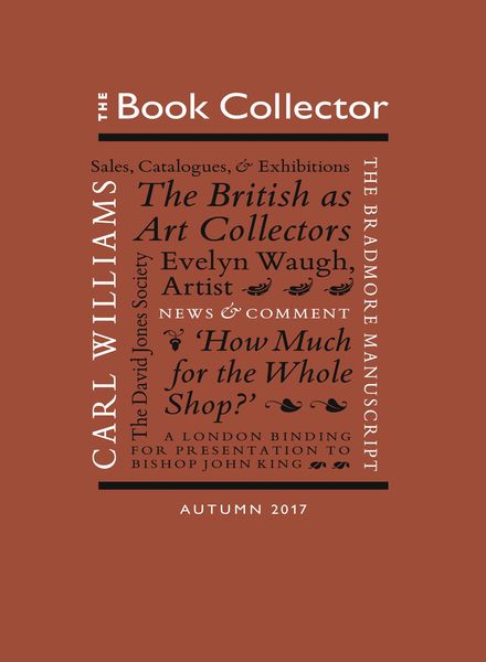 The Book Collector – Autumn, 2017