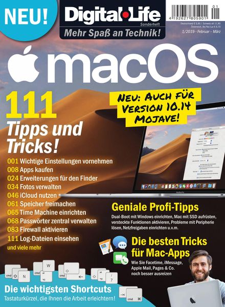 Digital Life – 111 Tipps zu macOS – Februar-Marz 2020