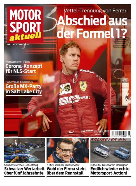 Motorsport Aktuell – 19 Mai 2020
