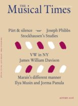 The Musical Times – Autumn 2016