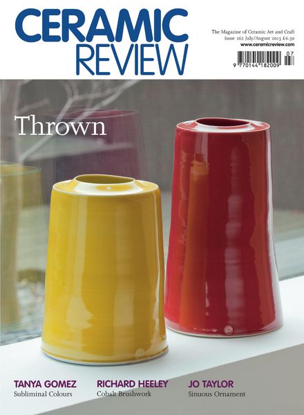 Ceramic Review – July- August 2013
