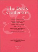 The Book Collector – Spring 2015