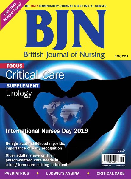 British Journal of Nursing – 9 May 2019