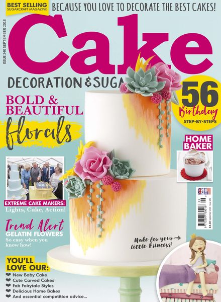 Cake Decoration & Sugarcraft – September 2018