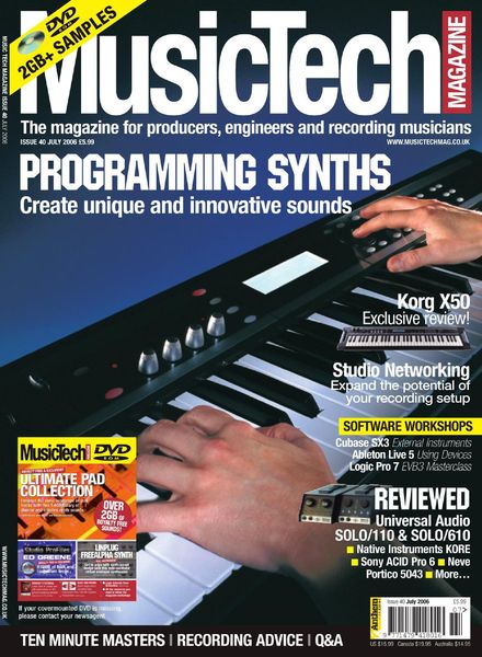 MusicTech – July 2006