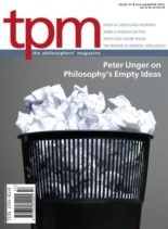The Philosophers’ Magazine – 2nd quarter 2012