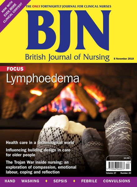 British Journal of Nursing – 8 November 2018