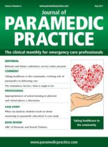 Journal of Paramedic Practice – May 2017