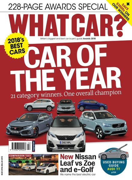What Car UK – Awards Special 2018