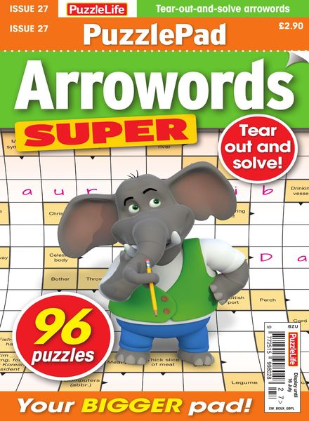 PuzzleLife PuzzlePad Arrowords Super – 18 June 2020