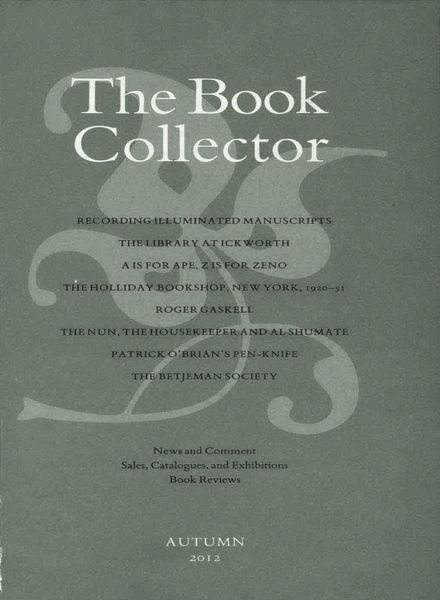 The Book Collector – Autumn 2012