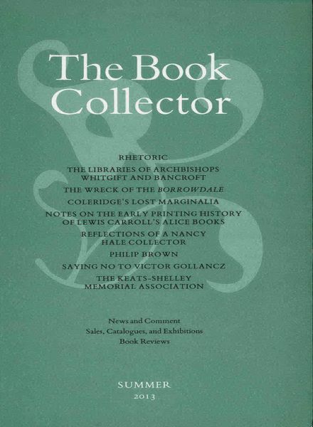 The Book Collector – Summer 2013