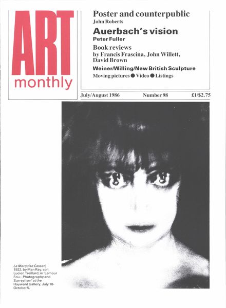 Art Monthly – Jul-Aug 1986
