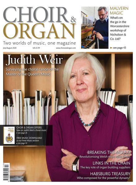 Choir & Organ – July-August 2020
