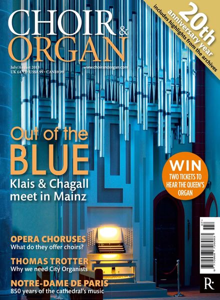 Choir & Organ – July-August 2013