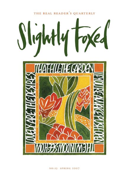 Slightly Foxed – Spring 2007