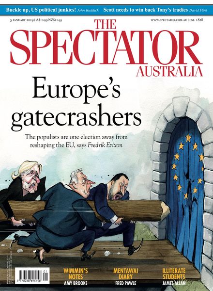 The Spectator Australia – 5 January 2019