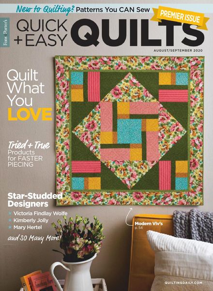 McCall’s Quick Quilts – August 2020