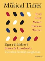 The Musical Times – Summer 2013