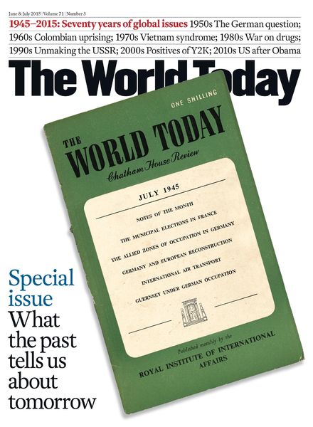 The World Today – June-July 2015