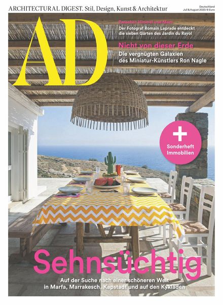AD Architectural Digest Germany – Juli 2020