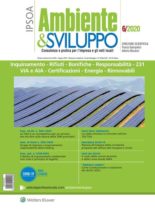 Ambiente & sviluppo – Giugno 2020