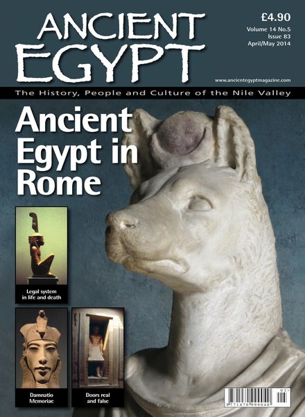 Ancient Egypt – April-May 2014