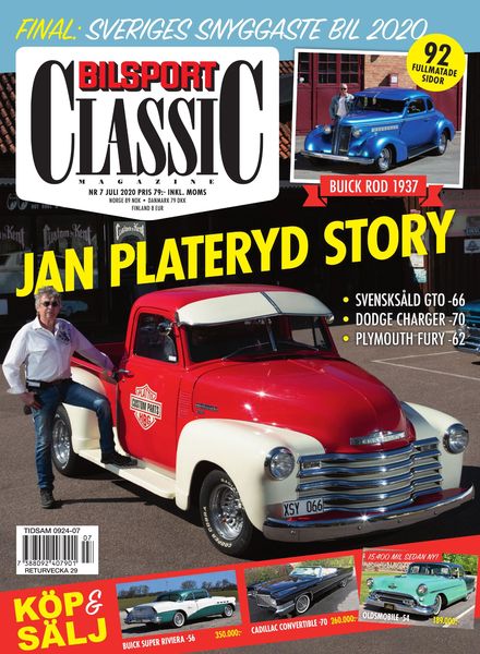 Bilsport Classic – 16 juni 2020