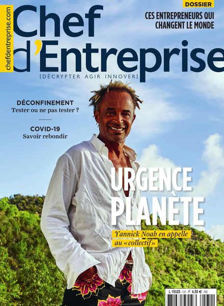 Chef d’Entreprise – mai 2020
