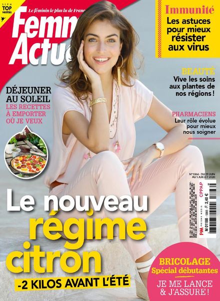 Femme Actuelle – 29 Juin 2020