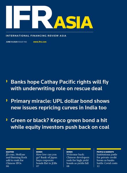IFR Asia – June 13, 2020