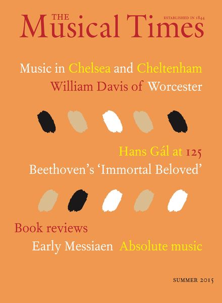 The Musical Times – Summer 2015